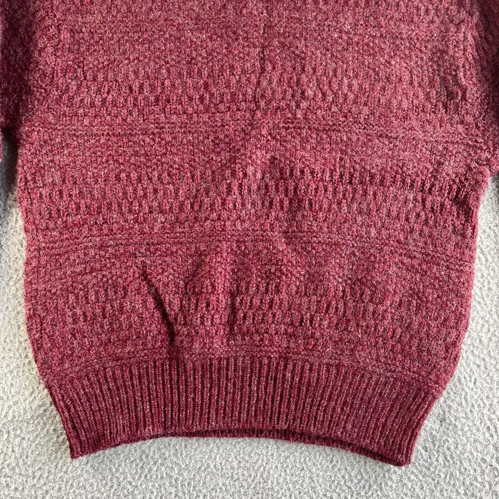 NEW Vintage J. Crew Sweater Mens Extra Large Red Oarsman Shetland Fisherman USA‎